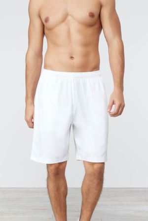 FILA Core 9" Shorts White,Mens Tennis | CA.KEHFIN681